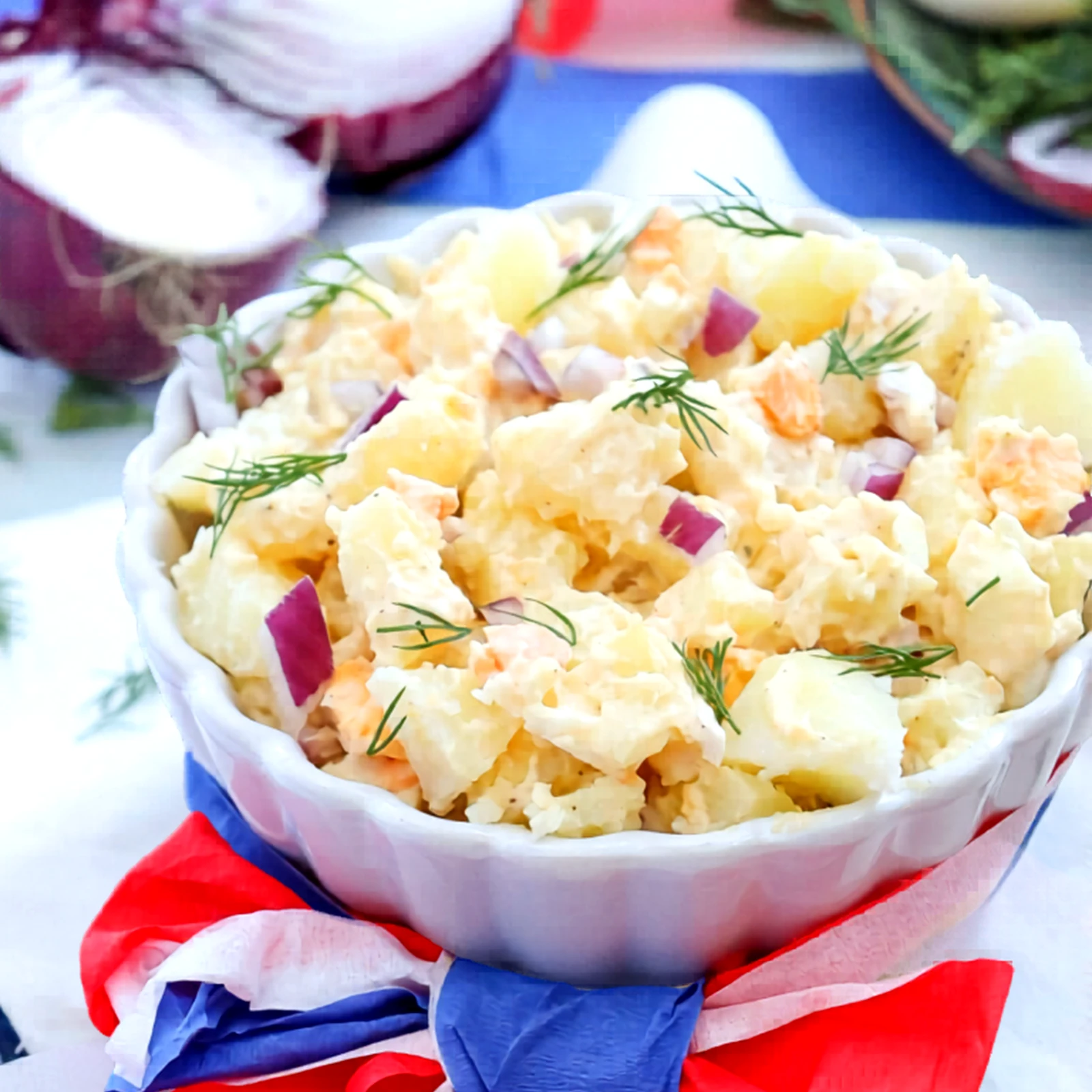 4th of July Potato Salad