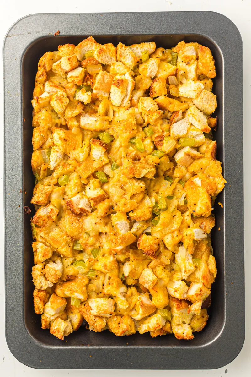 easy bread stuffing baked