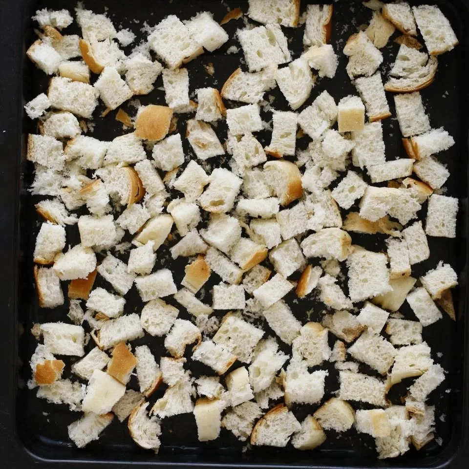 stuffing without eggs dry bread