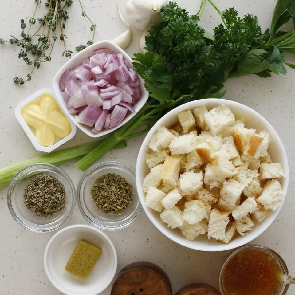 stuffing without eggs ingredients